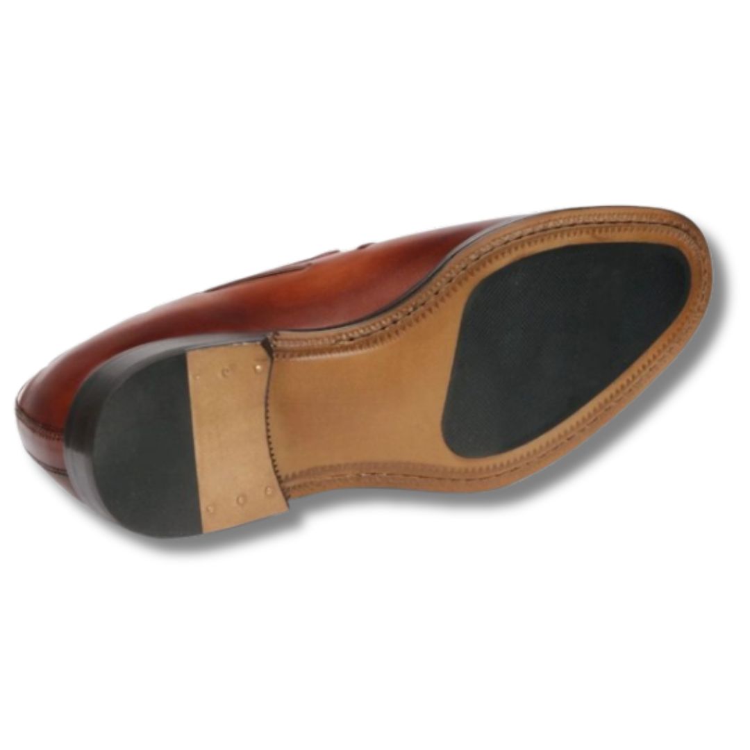 Henley Tassel Rich Chestnut