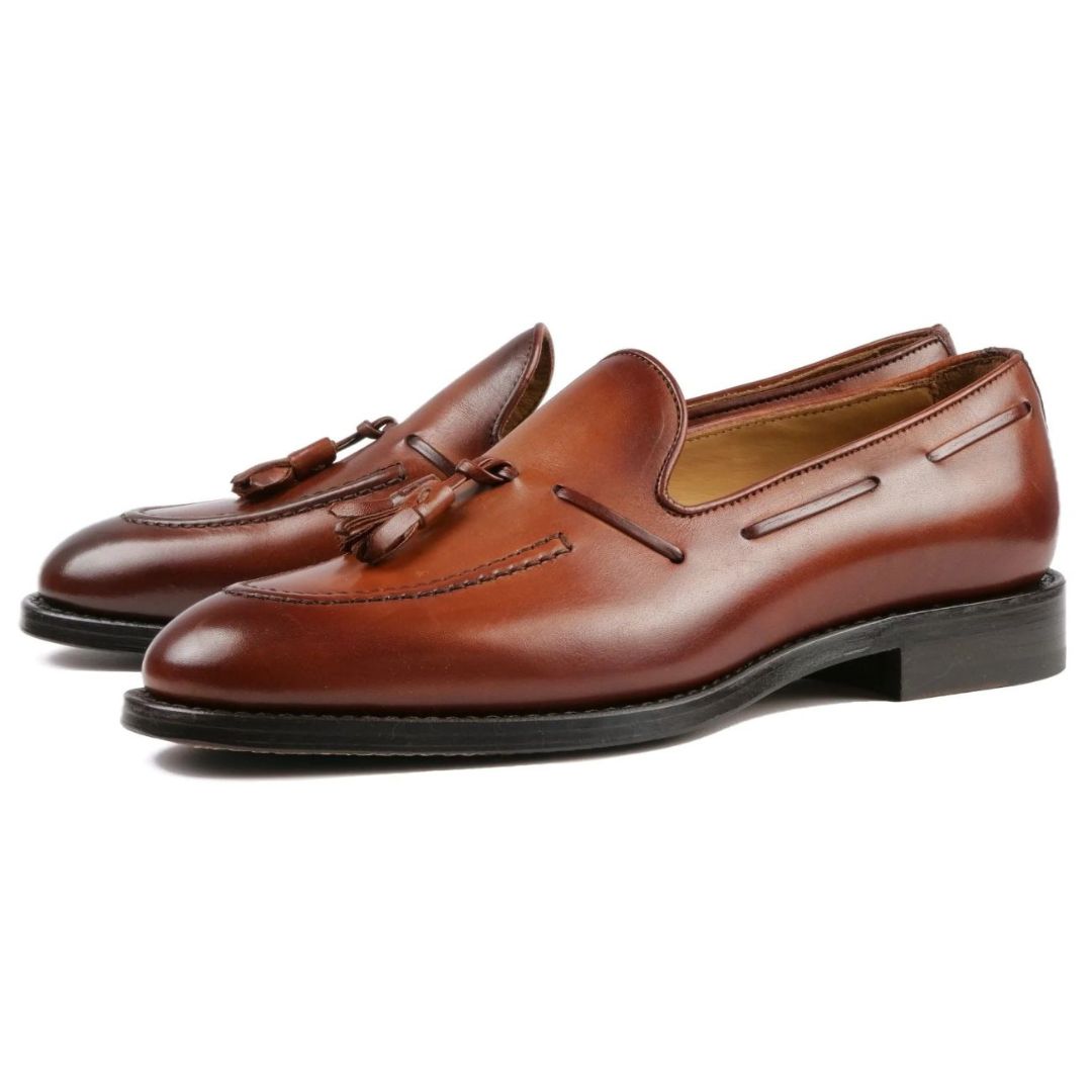 Henley Tassel Rich Chestnut