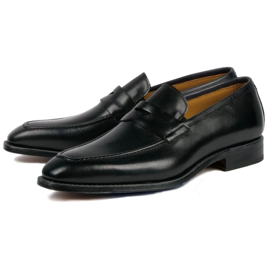 HAMPTON PENNY LOAFER JET BLACK