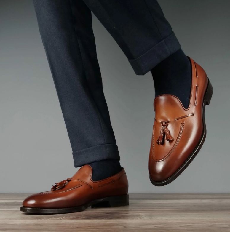 Henley Tassel Rich Chestnut