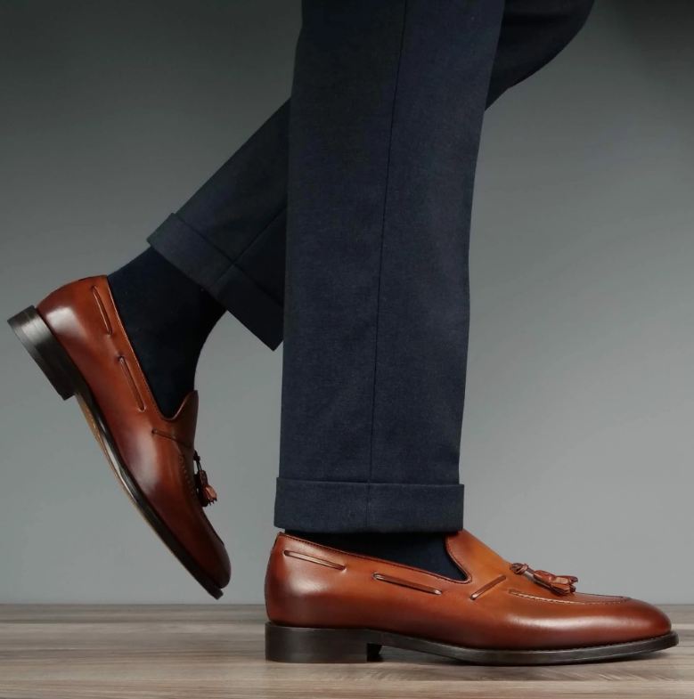Henley Tassel Rich Chestnut