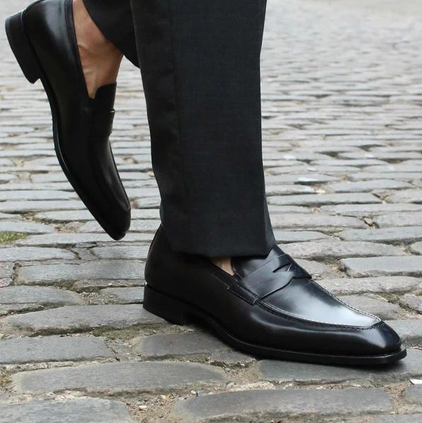 HAMPTON PENNY LOAFER JET BLACK