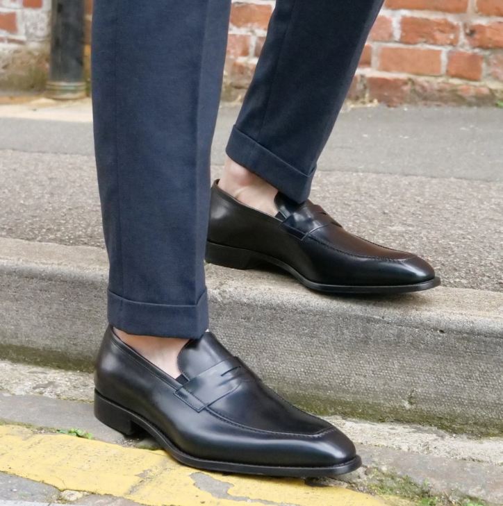 HAMPTON PENNY LOAFER JET BLACK