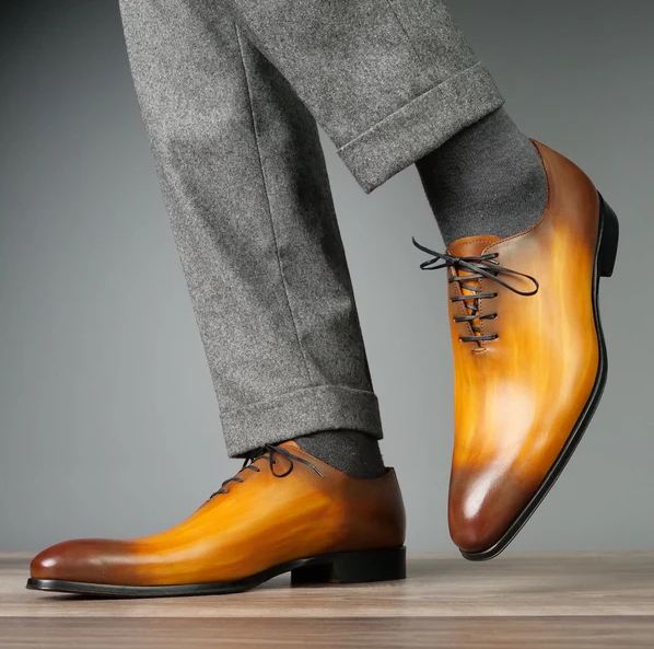 CROWN WHOLECUT PATINA TAN