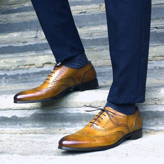 ROYAL OXFORD ALMOND TAN