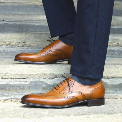 CROWN OXFORD LIGHT TAN