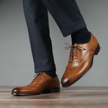 CROWN OXFORD LIGHT TAN