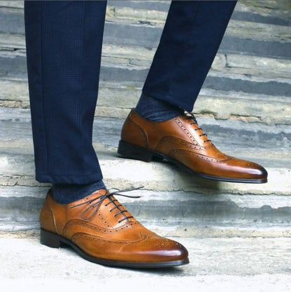 CROWN OXFORD LIGHT TAN