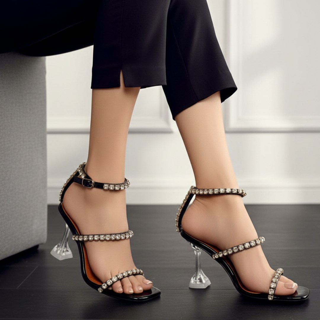 Classic Triple Stone Heels