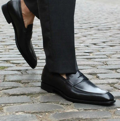 HAMPTON PENNY LOAFER JET BLACK