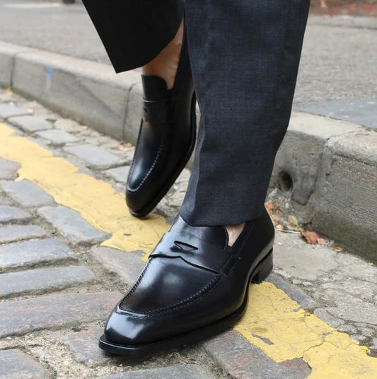 HAMPTON PENNY LOAFER JET BLACK