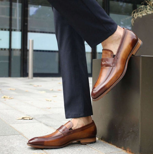 HAMPTON PENNY LOAFER WARM TAN