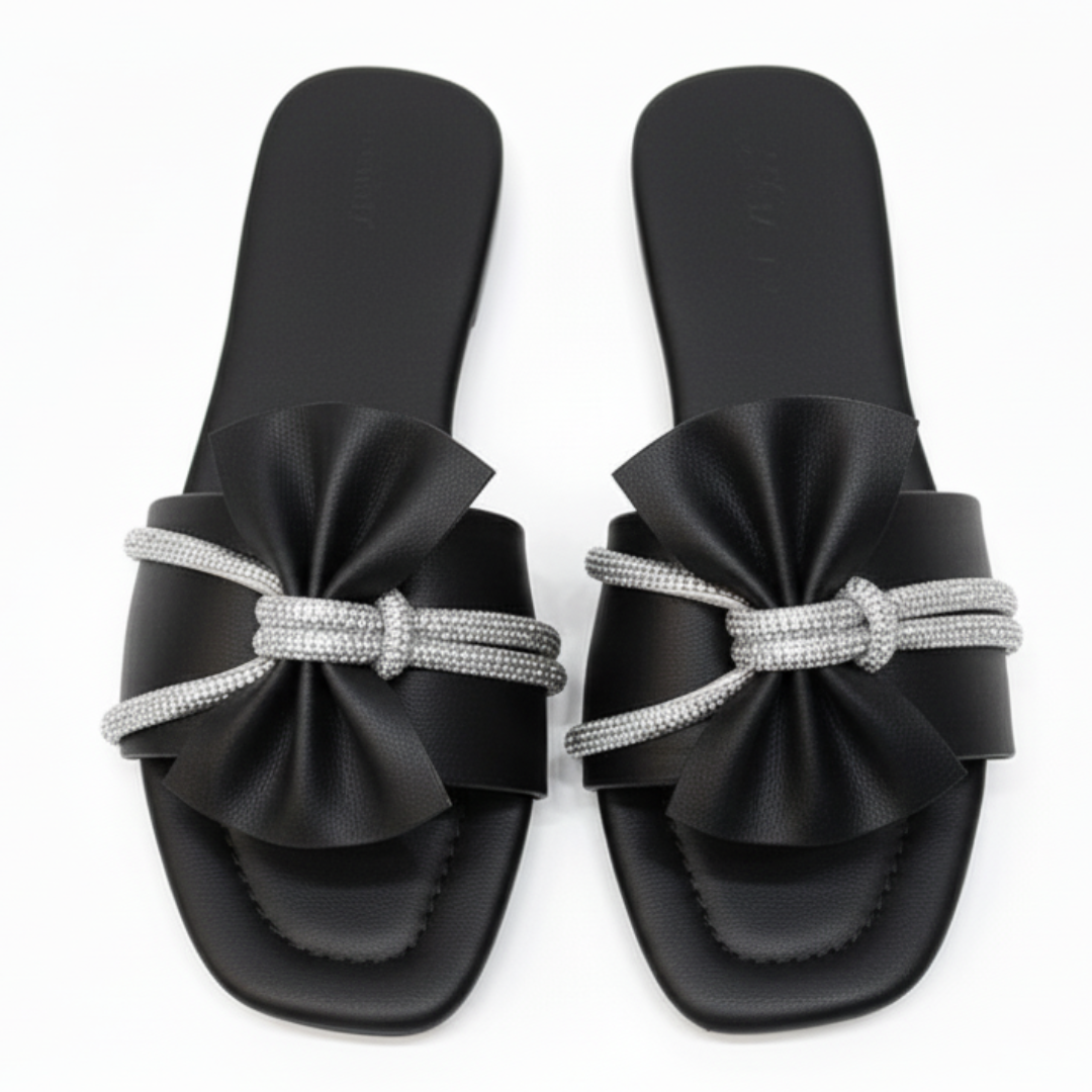 Ribbon Glam Slides