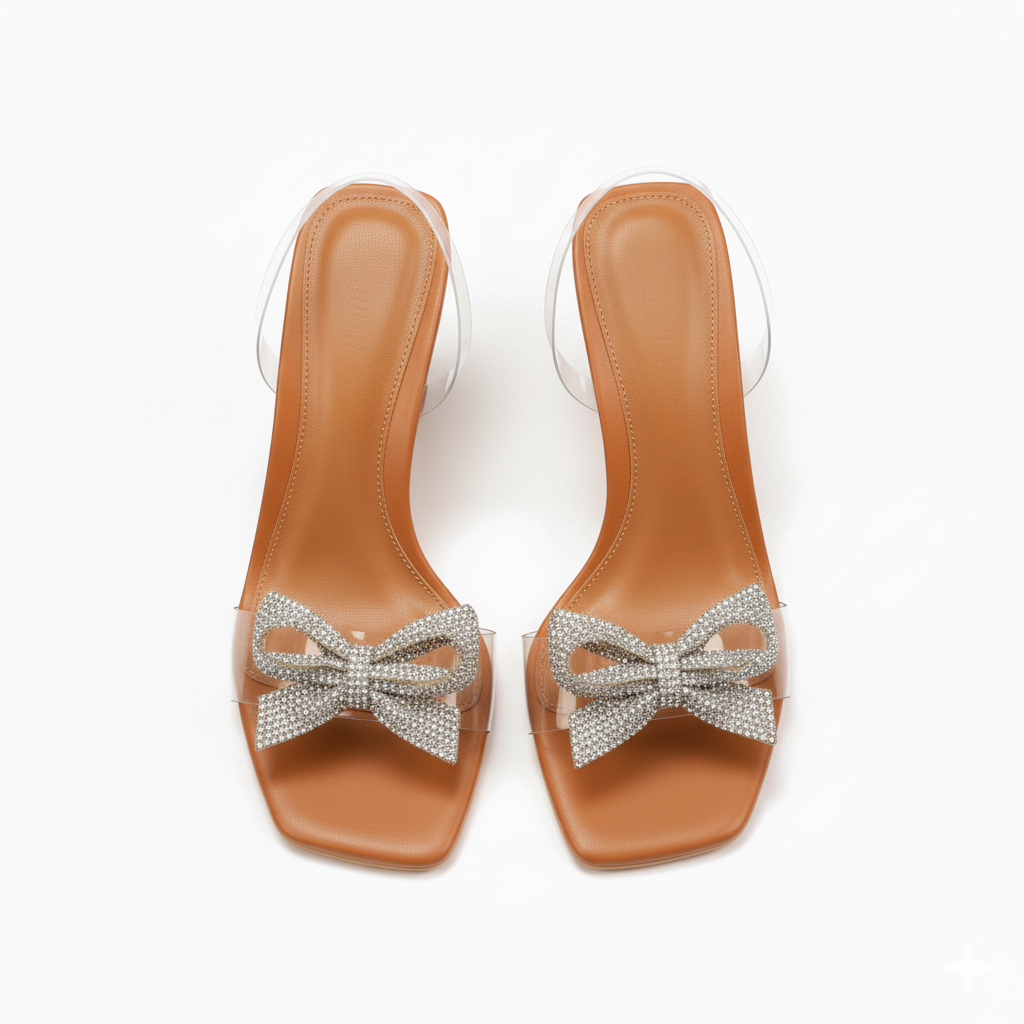 Sophia Glam Bow Heel
