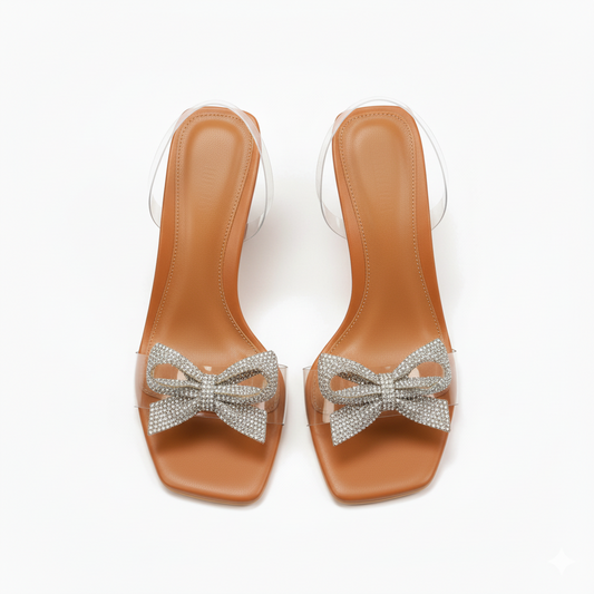 Sophia Glam Bow Heel