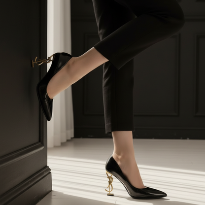 YSL Classic Noir Pumps