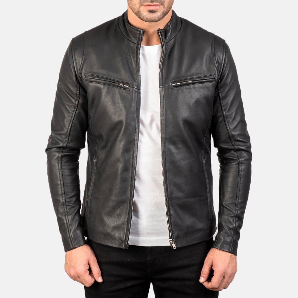 Leather Aviator Jacket